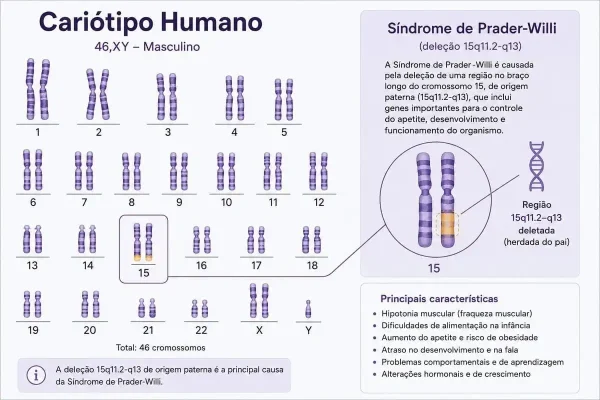 Síndrome de Prader-Willi: riscos genéticos e o que considerar ao tentar engravidar